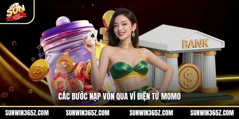 Các bước nạp vốn qua ví điện tử MoMo