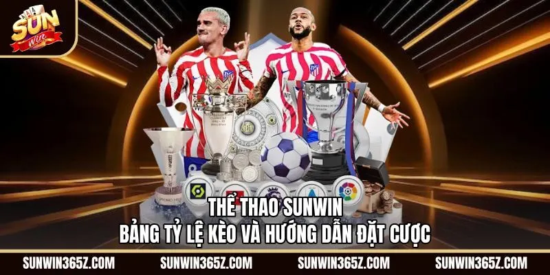 Thể Thao Sunwin - Bảng Tỷ Lệ Kèo Và Hướng Dẫn Đặt Cược